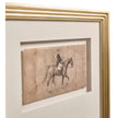 Jonathan Charles Equestrian Lines in Motion - Set of 4