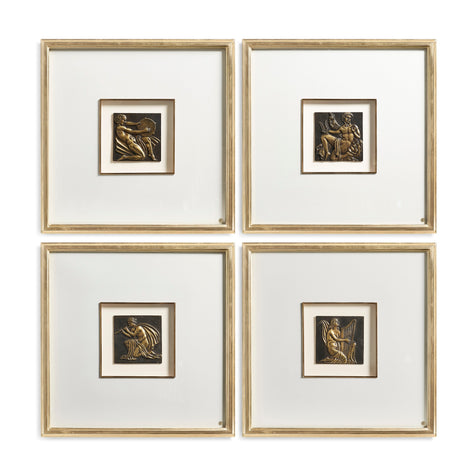 Jonathan Charles The Music of Bronze - Set of 4