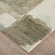 Feizy Kendall 8A59F Modern Abstract Rug in Green/Brown/Ivory