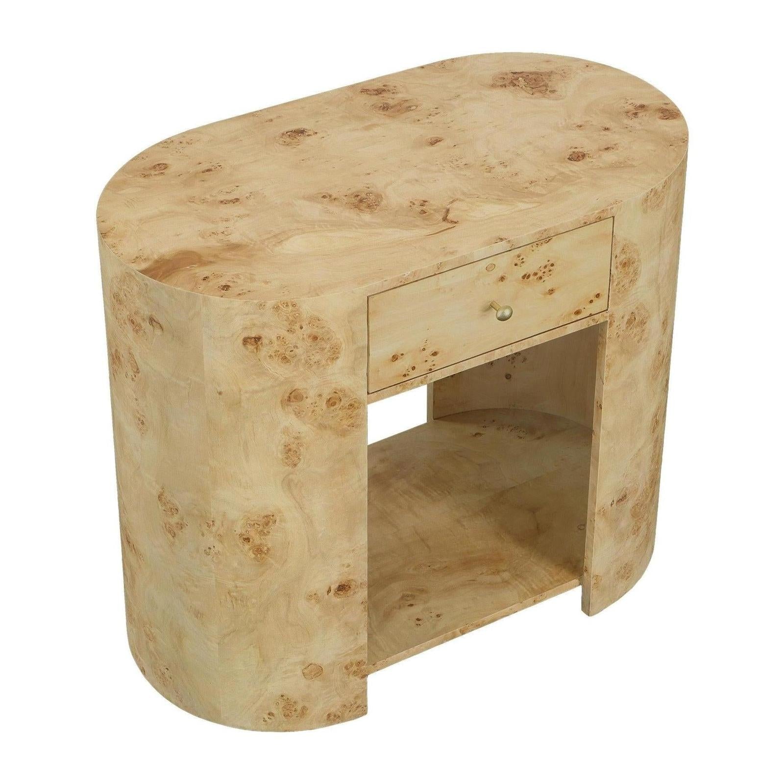 Fairfield Sequoia Oval End Table