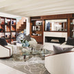 Global Views Grey Ivory Scribble Rug Clearance