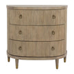 Fairfield Everett Three Drawer Demilune Chest