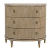 Fairfield Everett Three Drawer Demilune Chest
