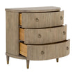 Fairfield Everett Three Drawer Demilune Chest