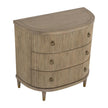 Fairfield Everett Three Drawer Demilune Chest
