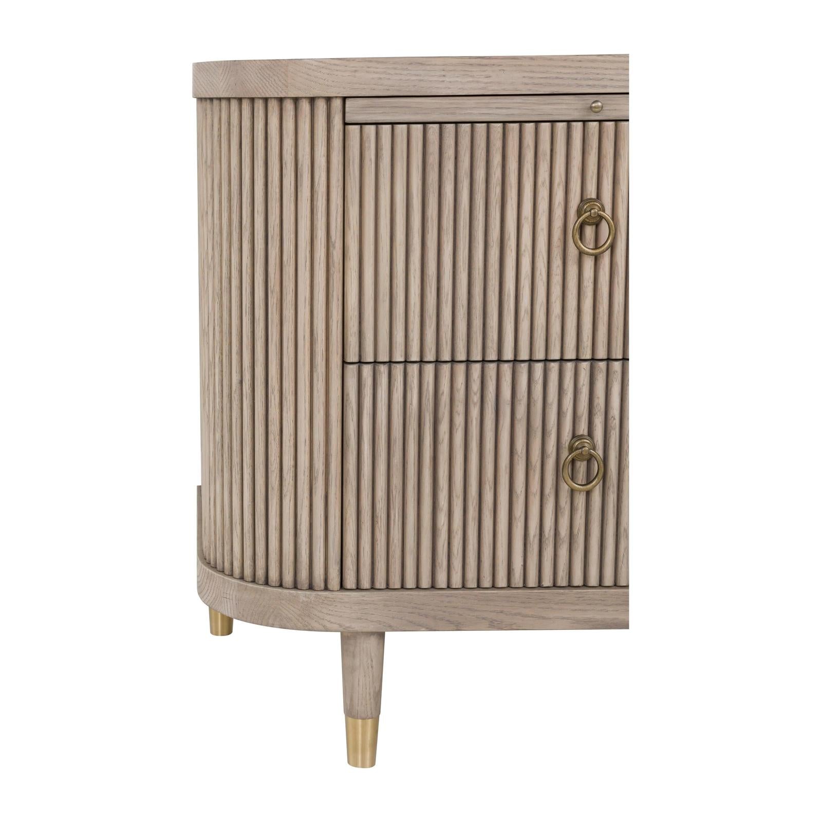 Fairfield Everett Demilune Nightstand
