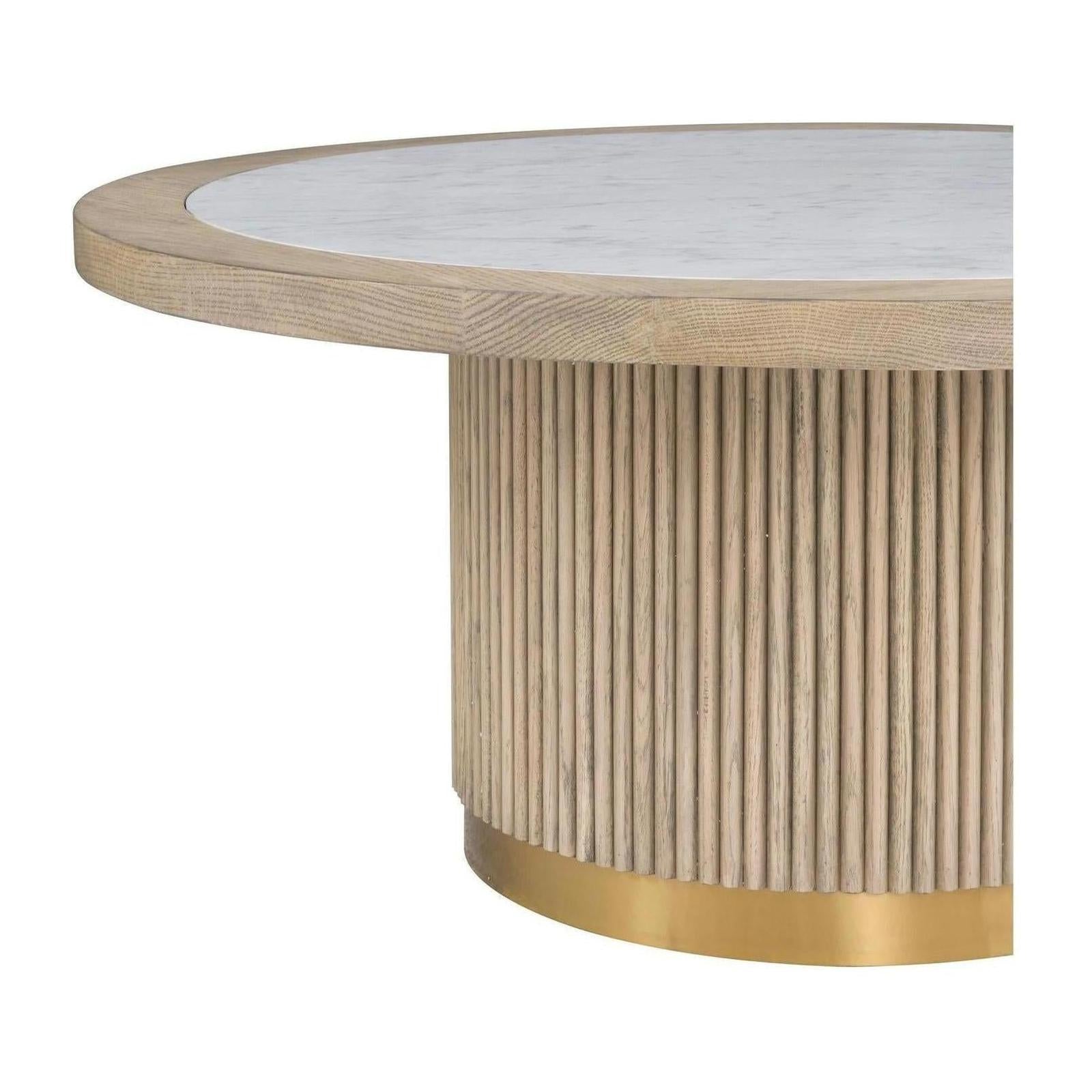 Fairfield Everett Large Round Bunching Cocktail Table