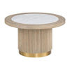 Fairfield Everett Monogram Small Round Bunching Cocktail Table