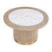 Fairfield Everett Monogram Small Round Bunching Cocktail Table