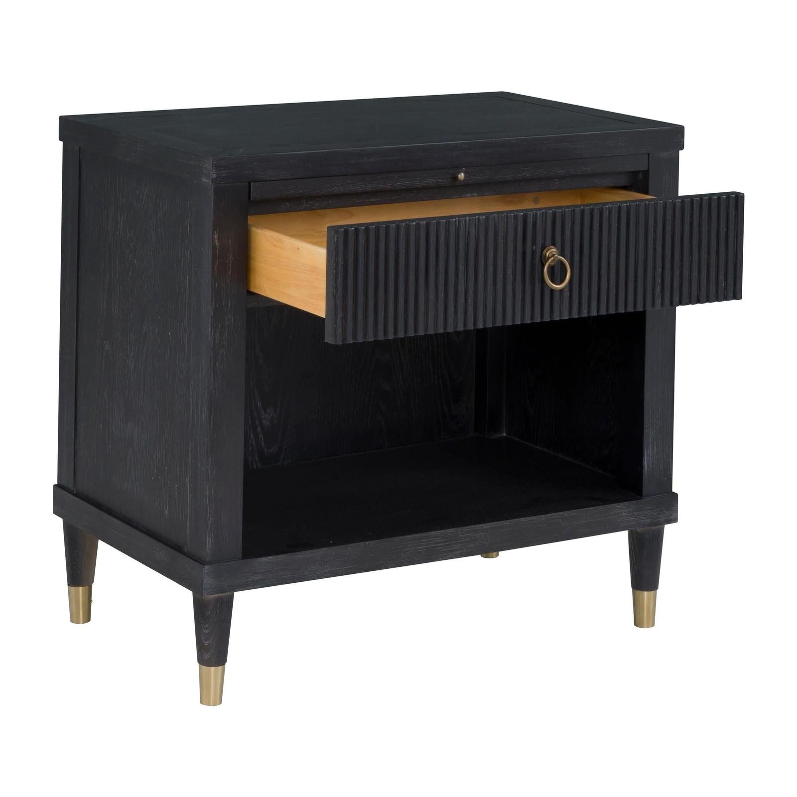 Fairfield Everett One Drawer Rectangular Nightstand