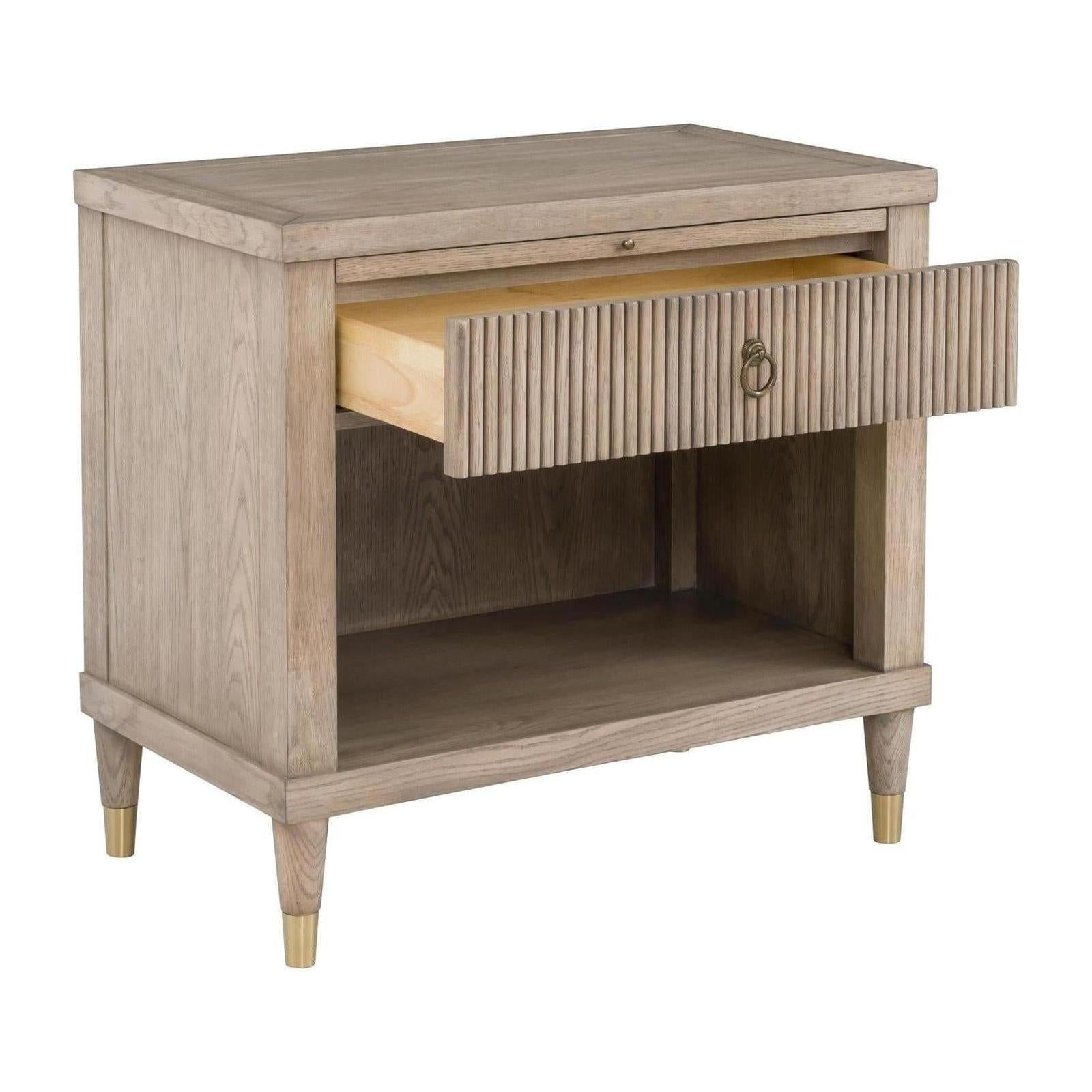 Fairfield Everett One Drawer Rectangular Nightstand