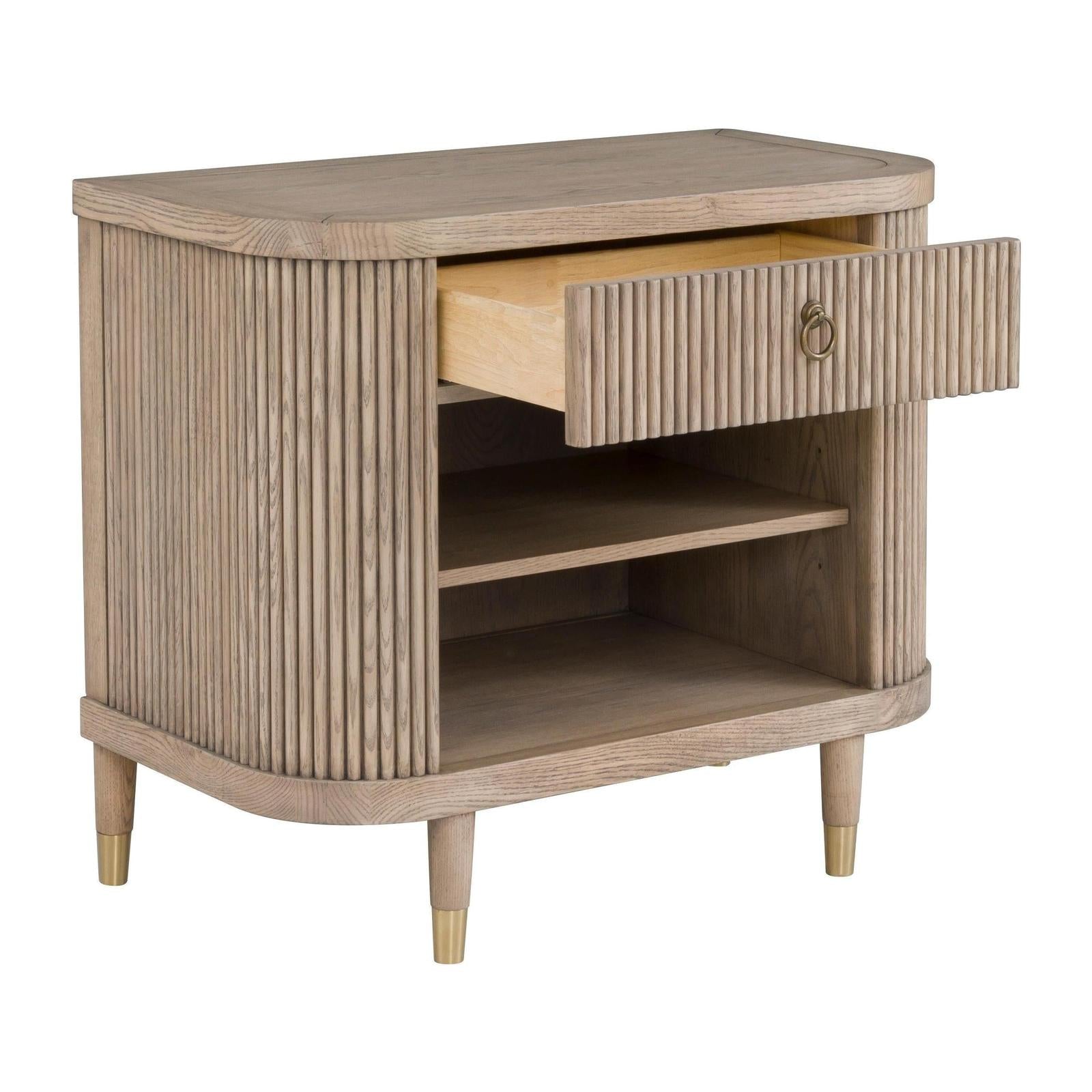 Fairfield Everett Demilune Nightstand