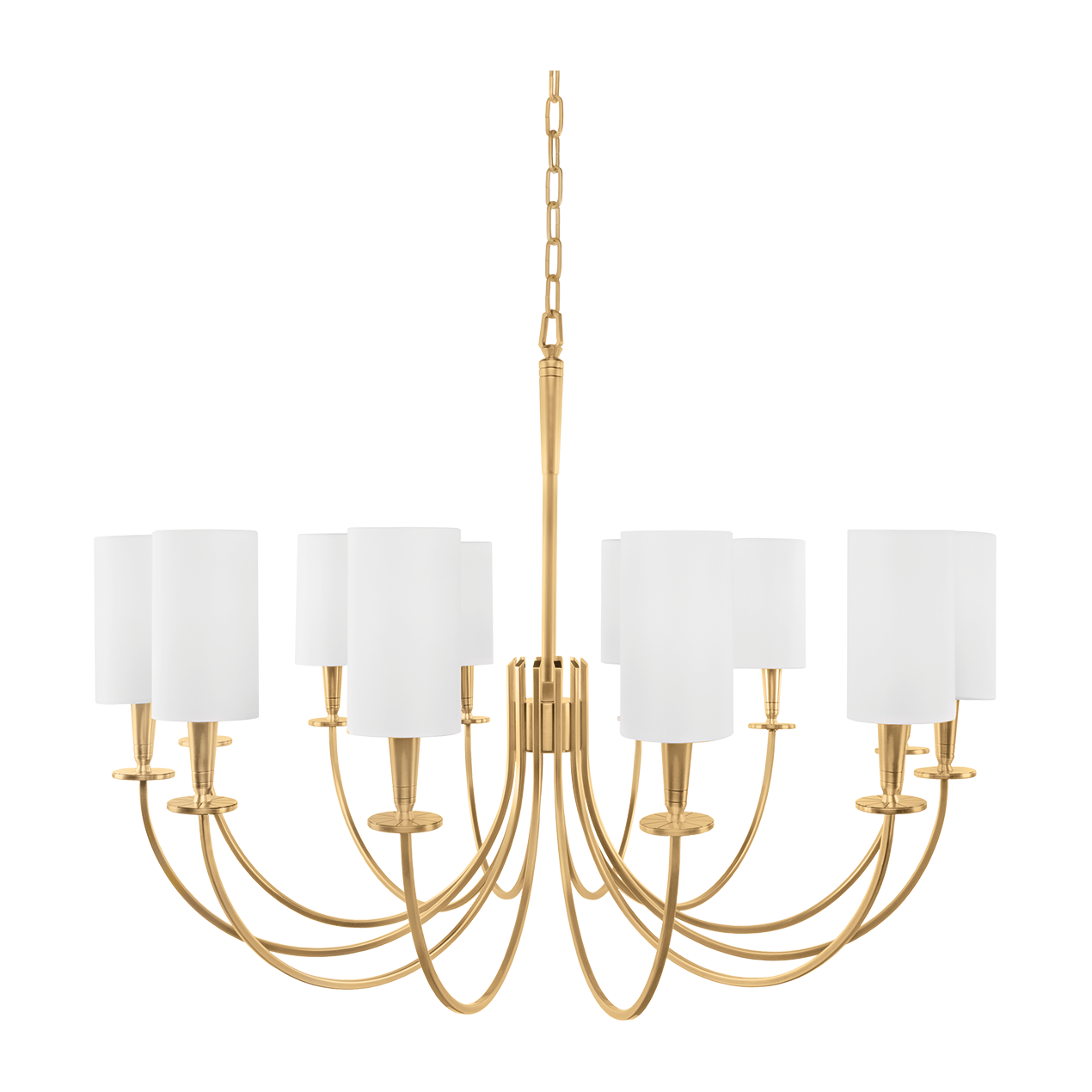 Hudson Valley Lighting Mason 12 Light 34.5 inch Chandelier Ceiling Light