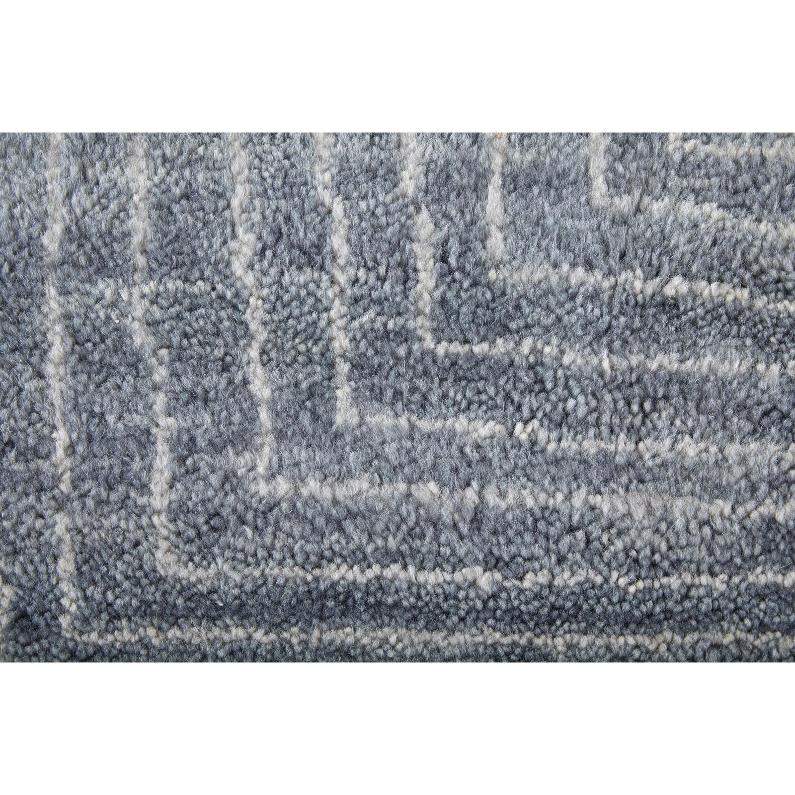Feizy Agape 69H9F Modern Abstract Rug in Gray/Ivory