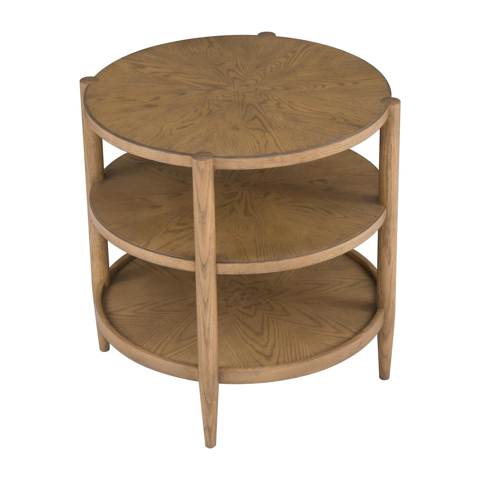 Fairfield Maxwell Round End Table