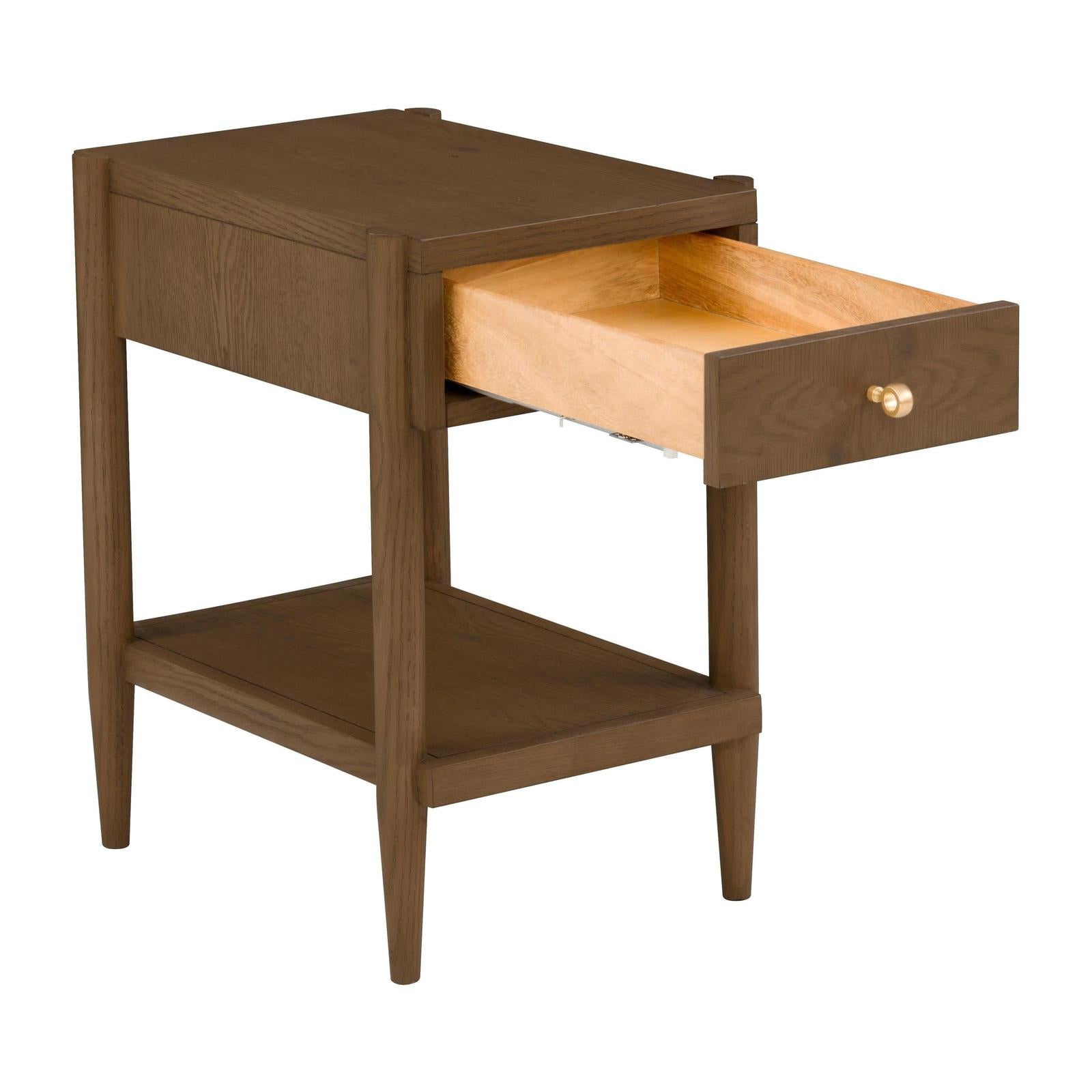 Fairfield Maxwell One Drawer Rectangle Drink Table