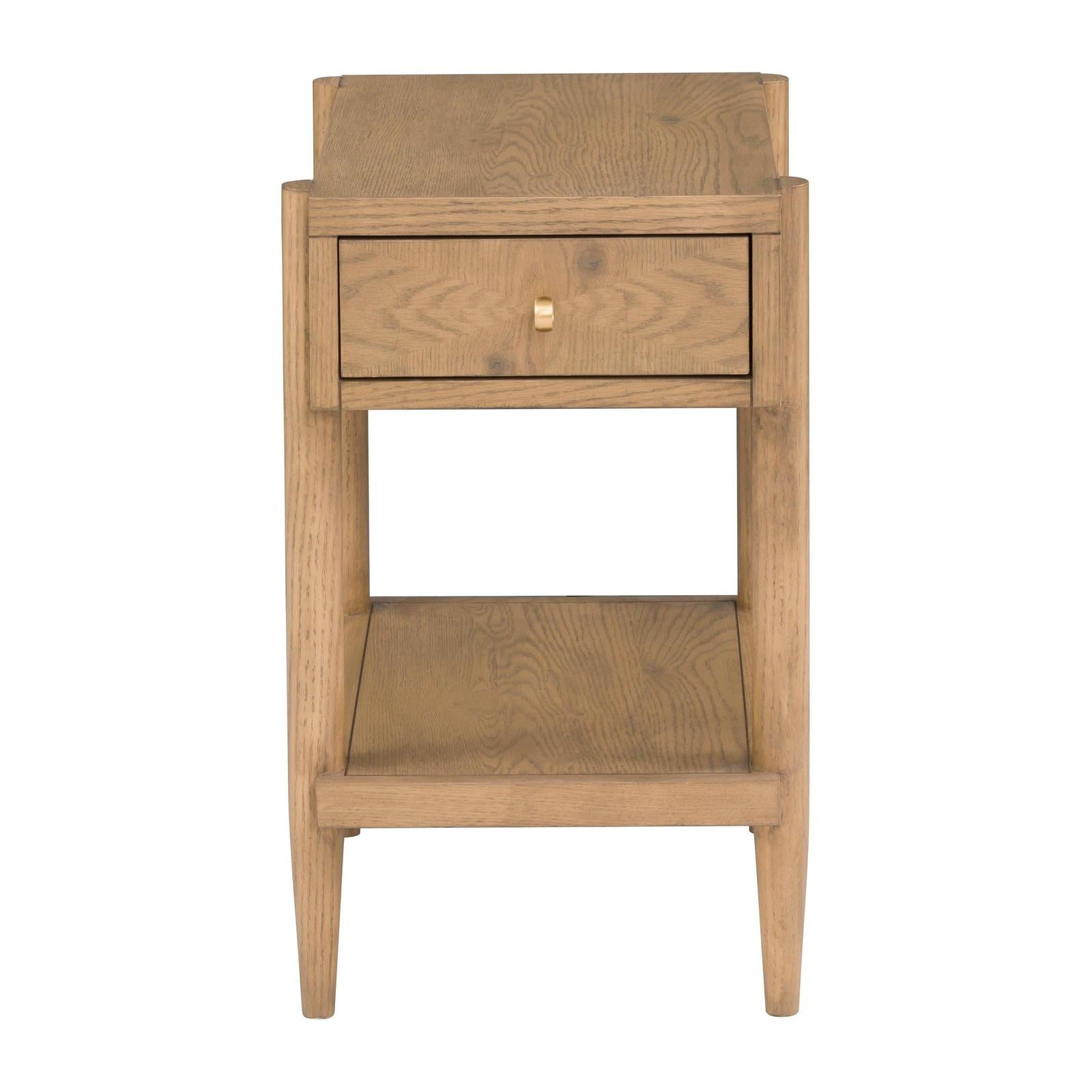 Fairfield Maxwell One Drawer Rectangle Drink Table