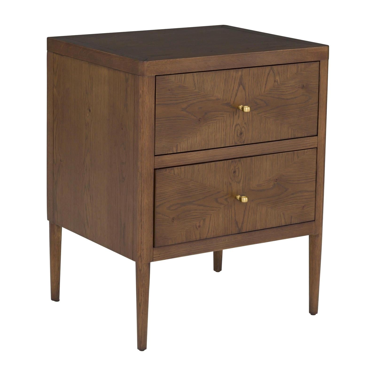 Fairfield Maxwell Petite Nightstand with Rounded Corners