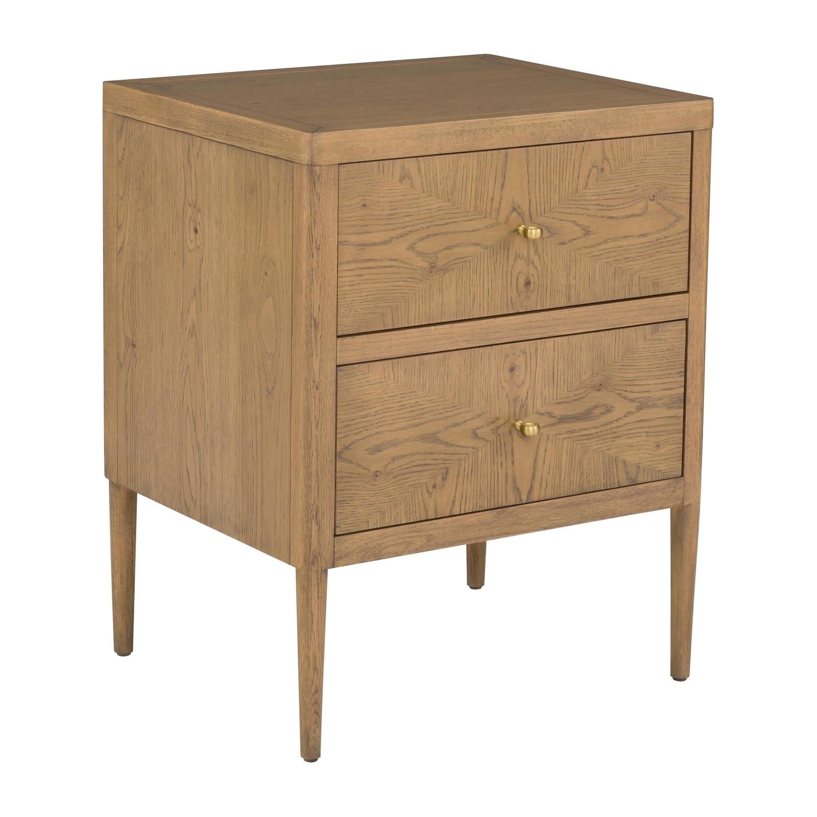 Fairfield Maxwell Petite Nightstand with Rounded Corners