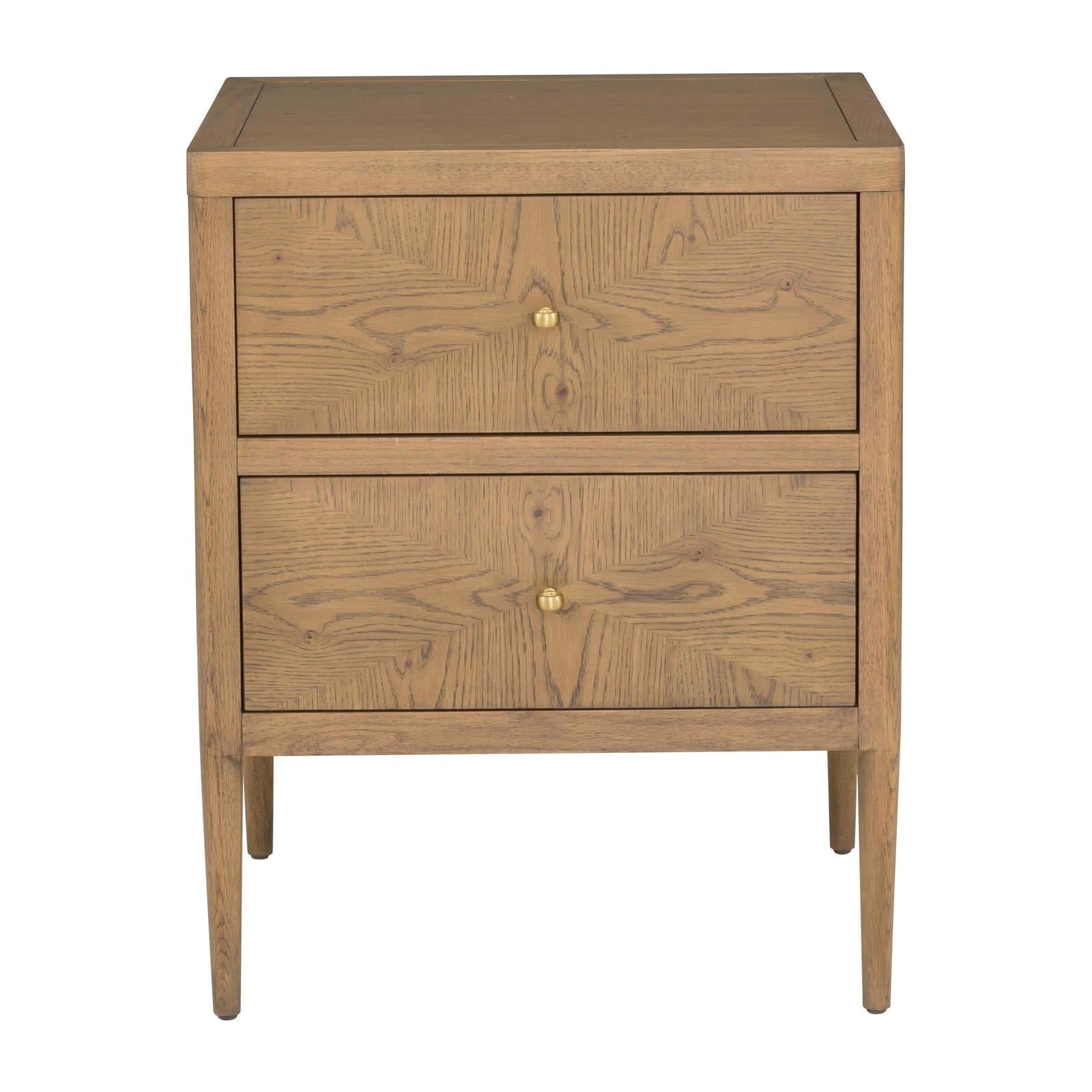 Fairfield Maxwell Petite Nightstand with Rounded Corners