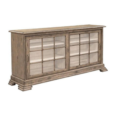 Fairfield Arcadian Sliding Glass Door Credenza