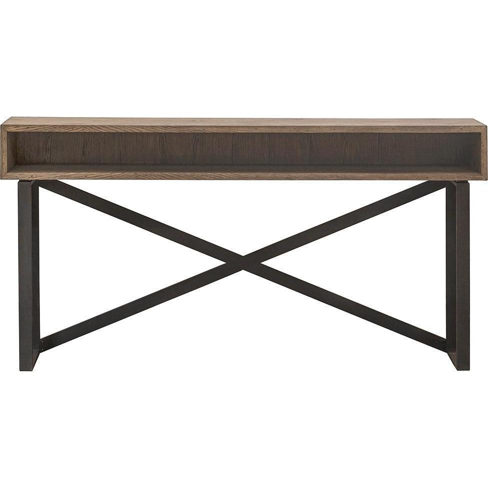 Fairfield Arcadian Open Storage Console Table