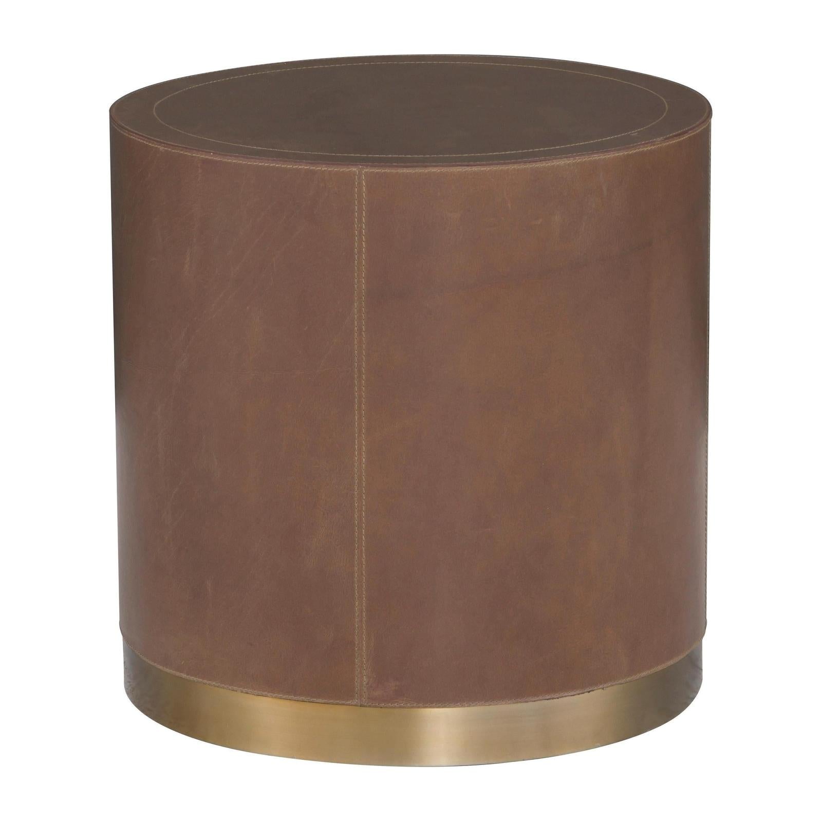Fairfield Dimitri Three Drawer Round End Table