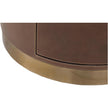 Fairfield Dimitri Three Drawer Round End Table