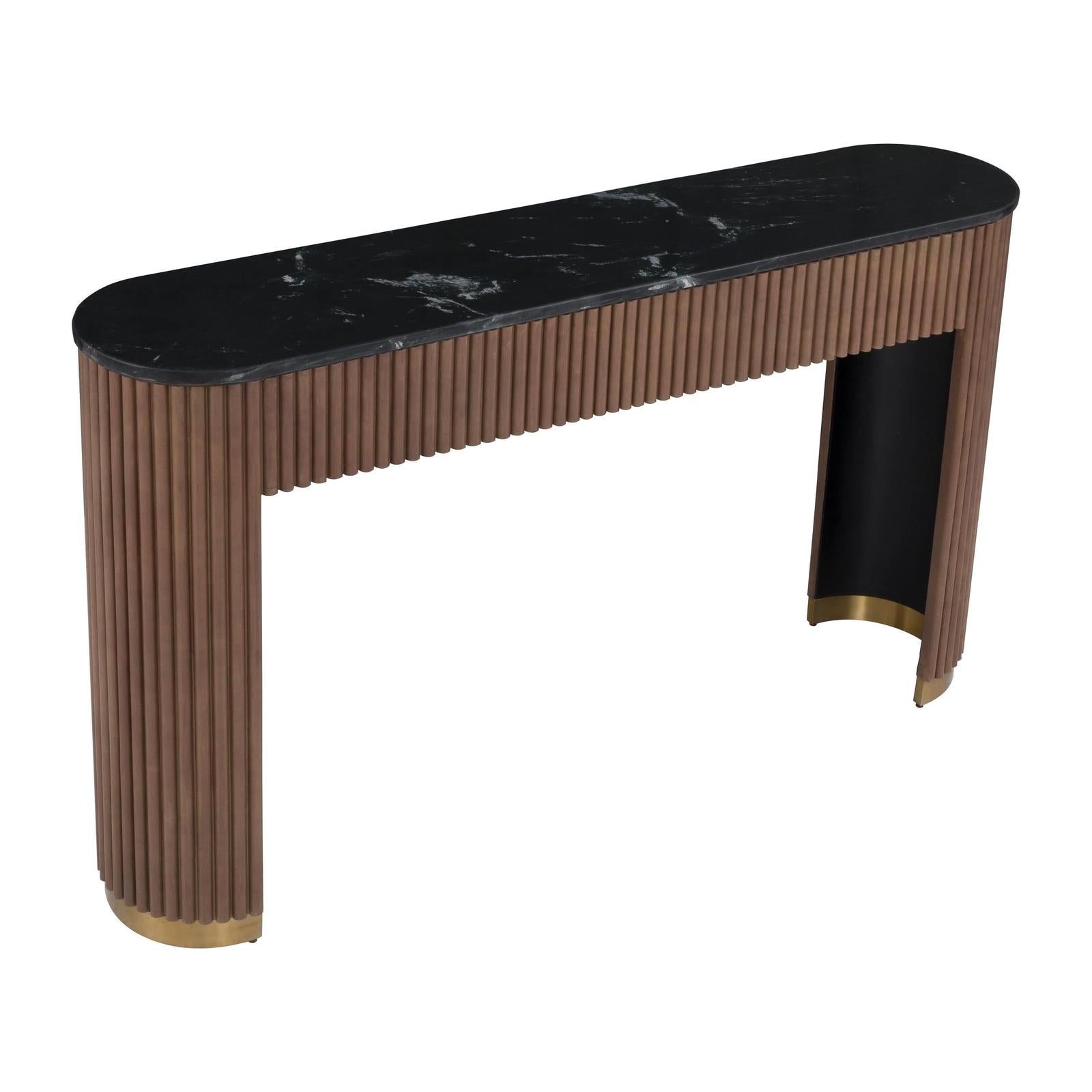 Fairfield Dimitri Demilune Console
