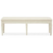 Magnussen Home Newport Alabaster Bench