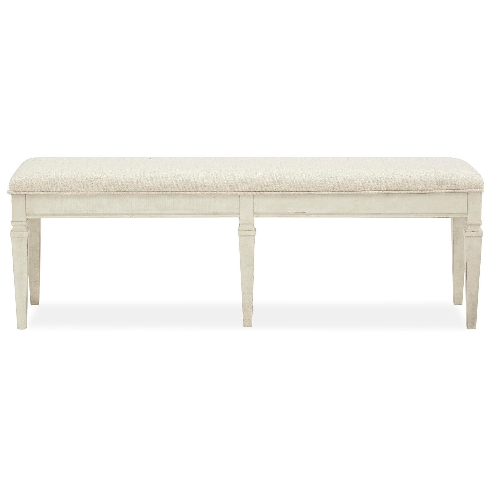 Magnussen Home Newport Alabaster Bench