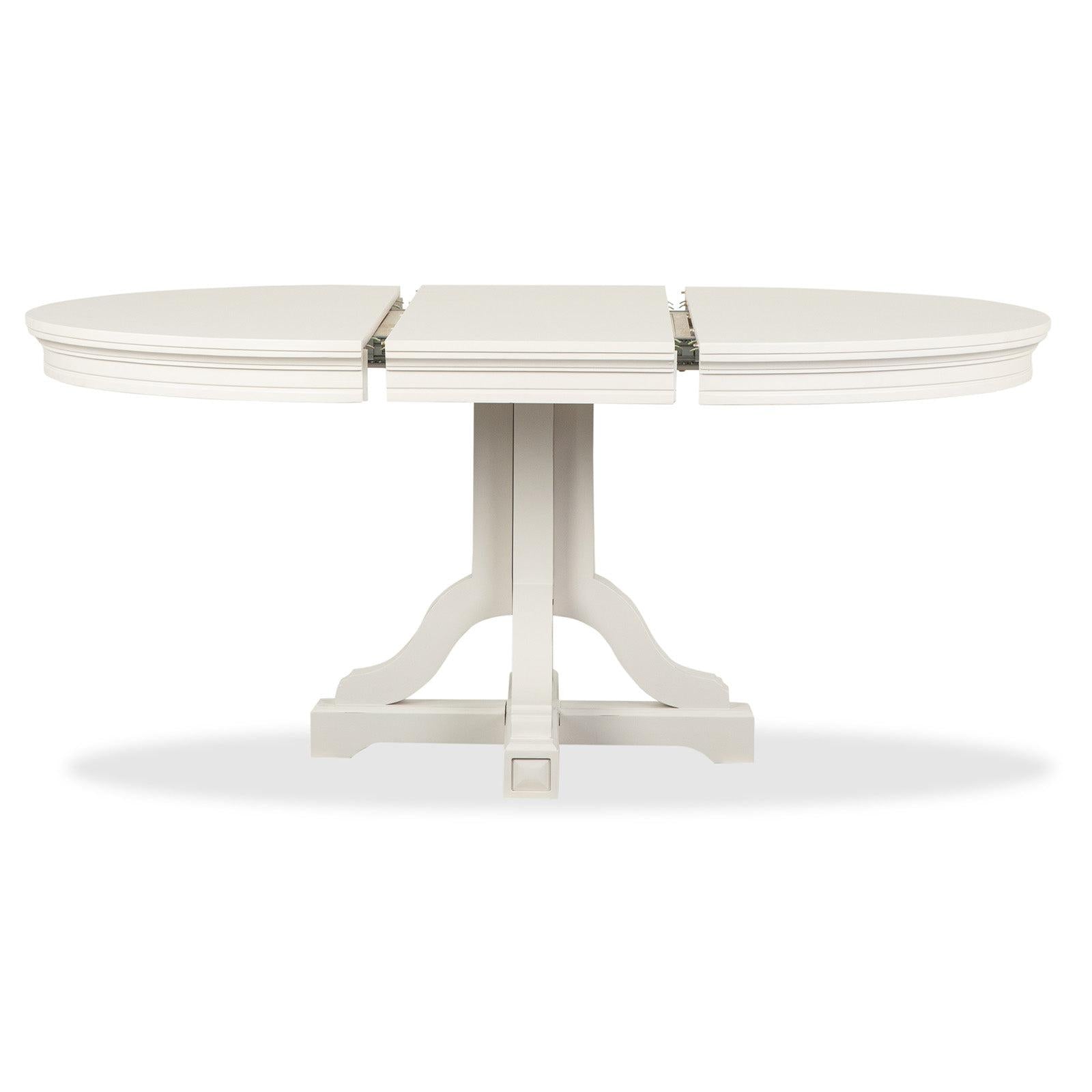 Magnussen Home Willowbrook Egg Shell White Extendable 48