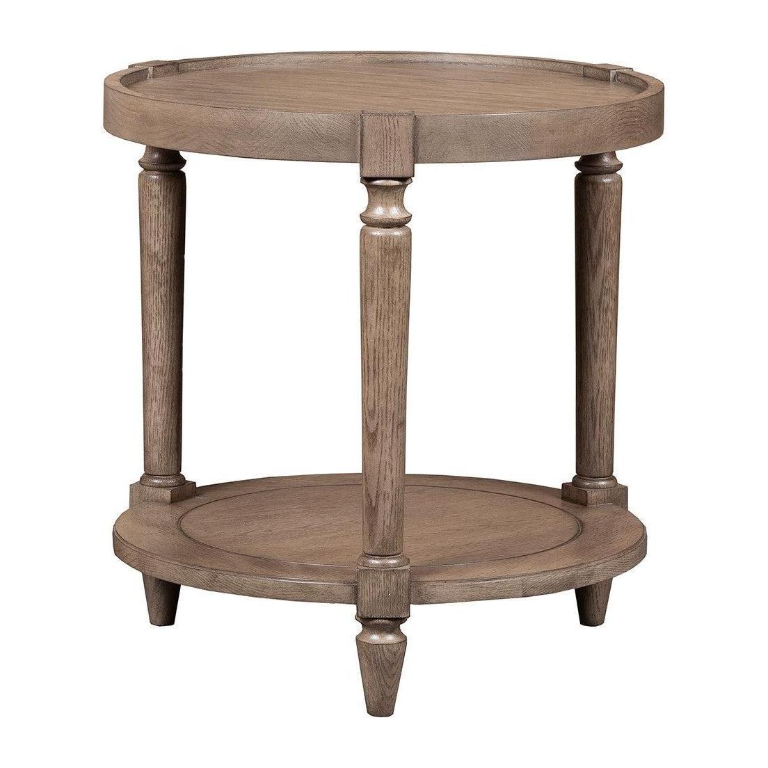 Fairfield Cheneais Round Lamp Table