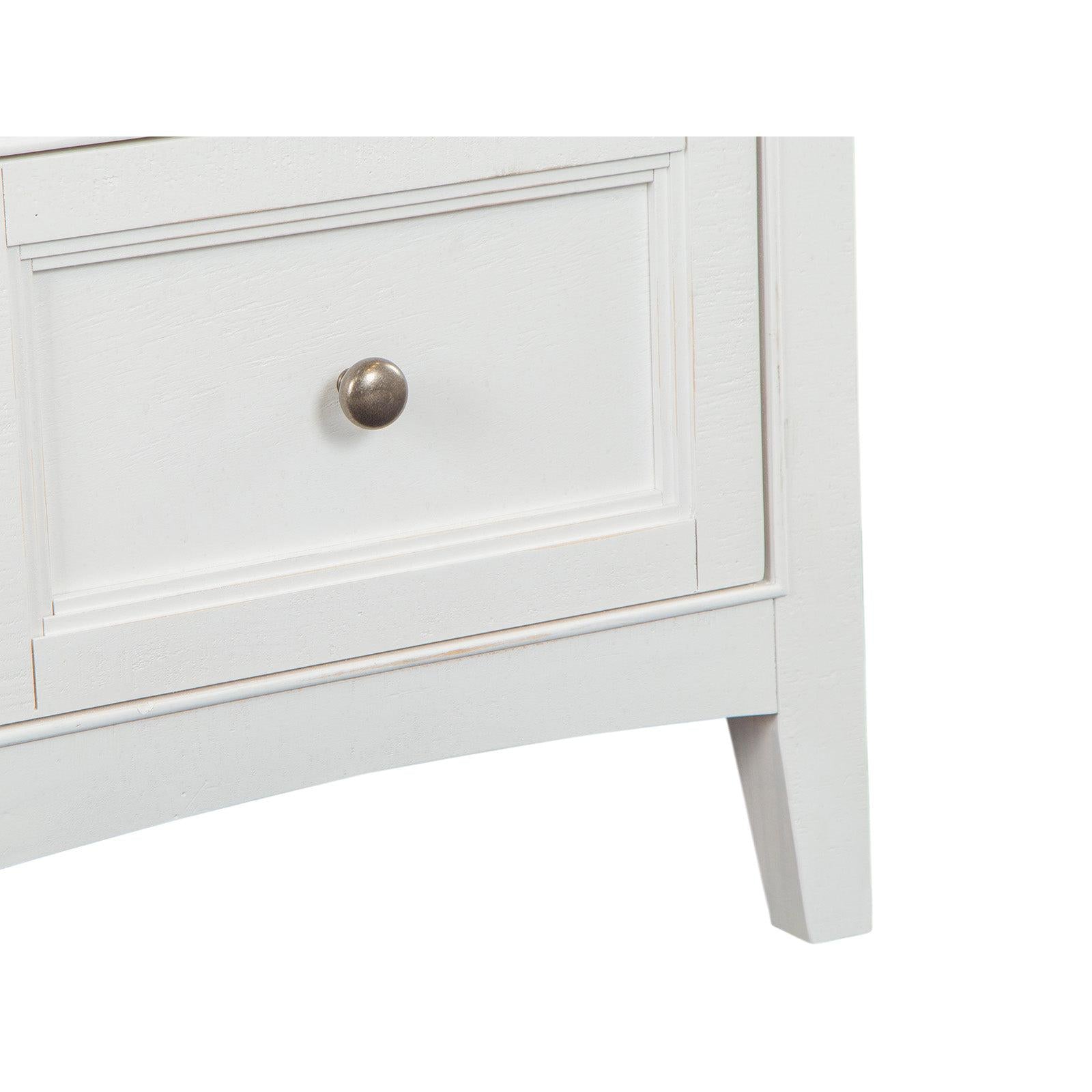 Magnussen Home Heron Cove Chalk White & Dovetail Grey Nightstand