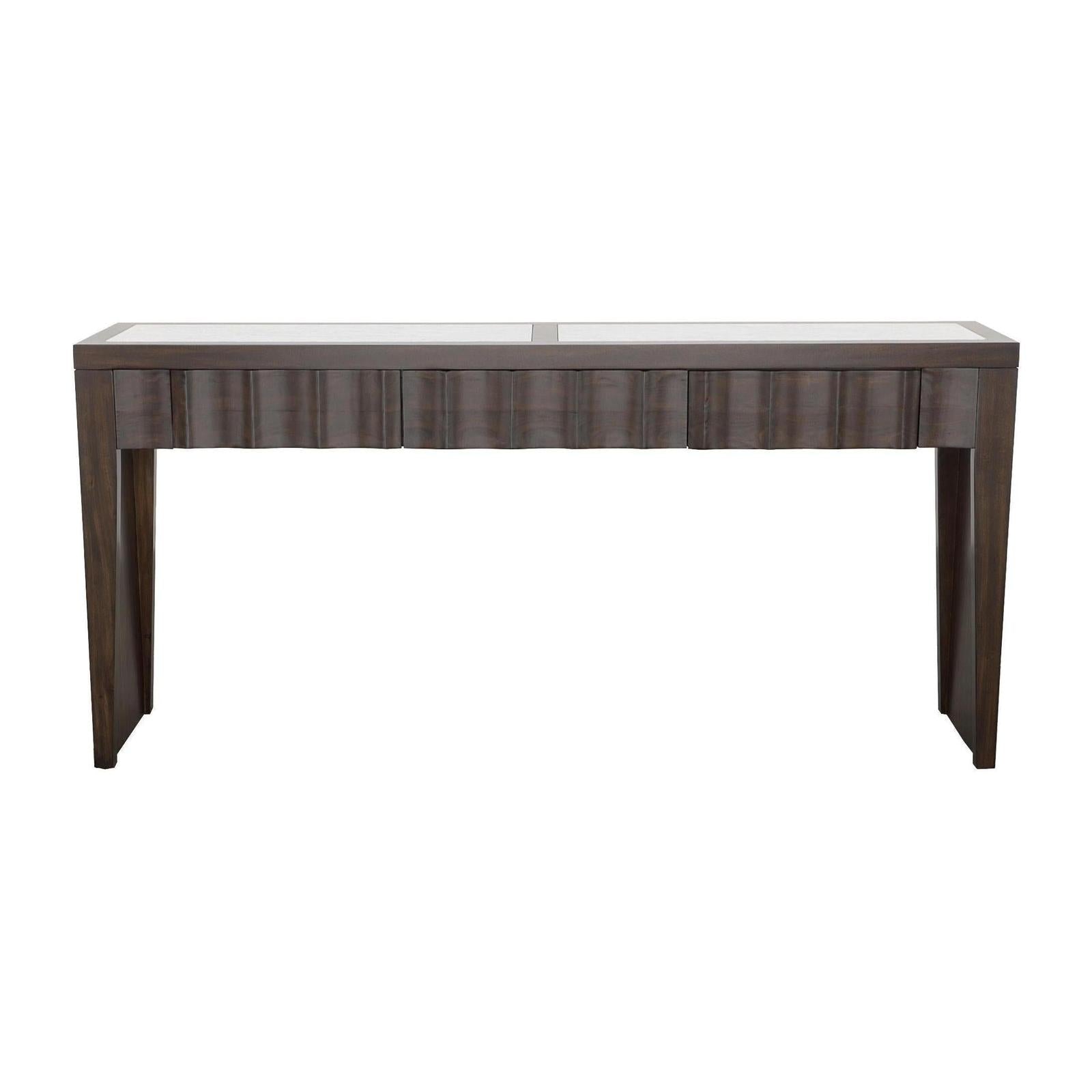 Fairfield West Camden Three Drawer Console Table