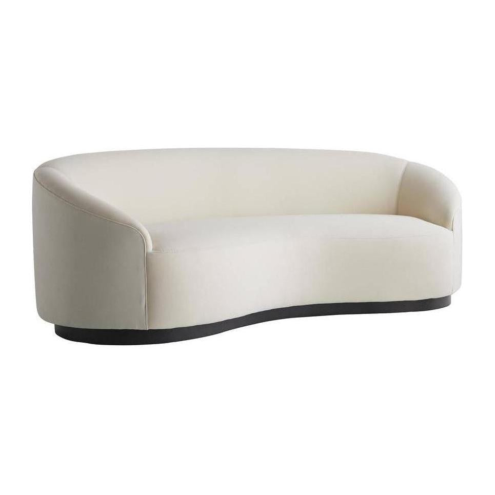Arteriors Turner Small Sofa Muslin Grey Ash