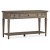 Magnussen Home Lancaster Dovetail Grey Rectangular Sofa Table