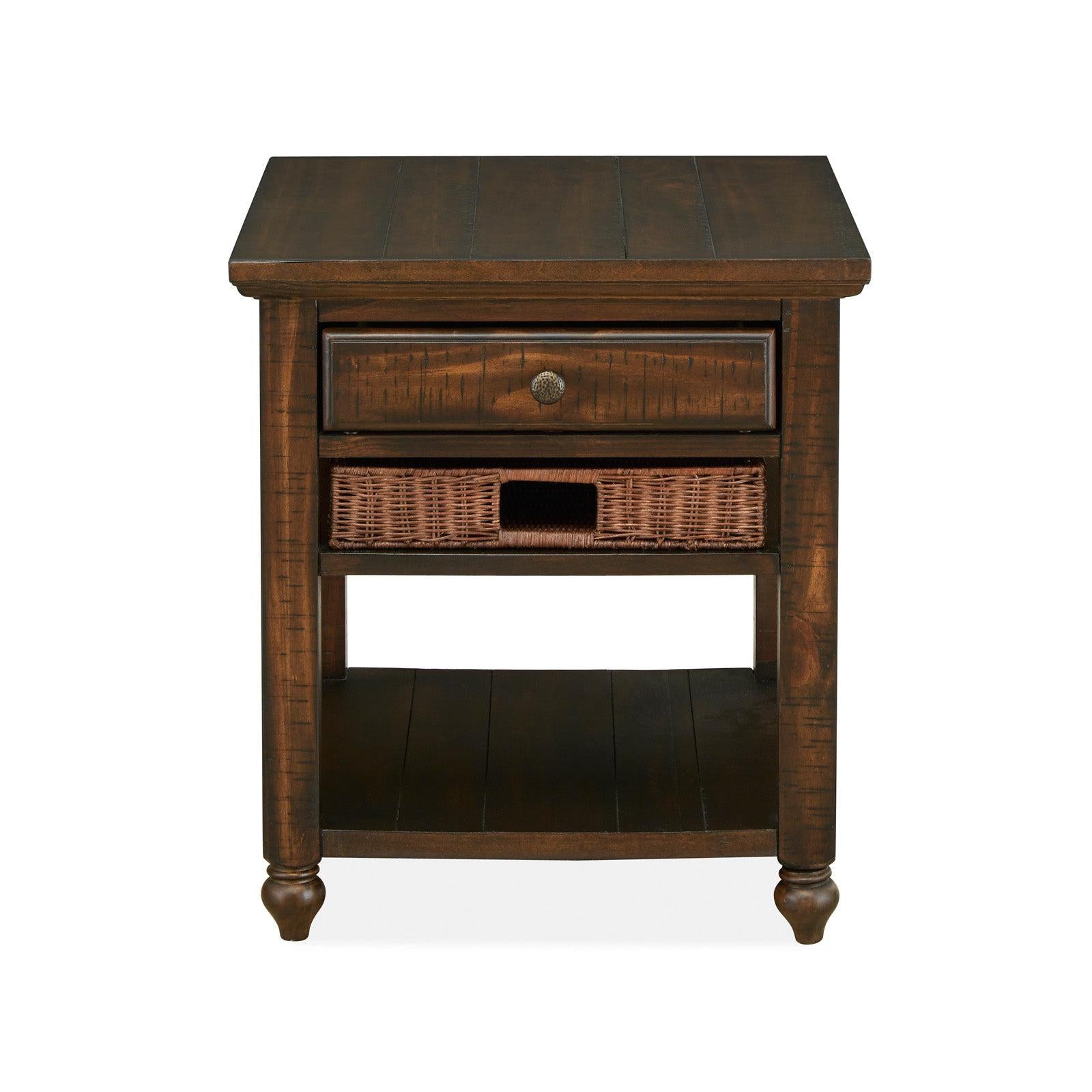 Magnussen Home Cottage Lane Coffee End Table