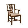 Maitland Smith Massachusetts Mahogany Arm Chair DSC