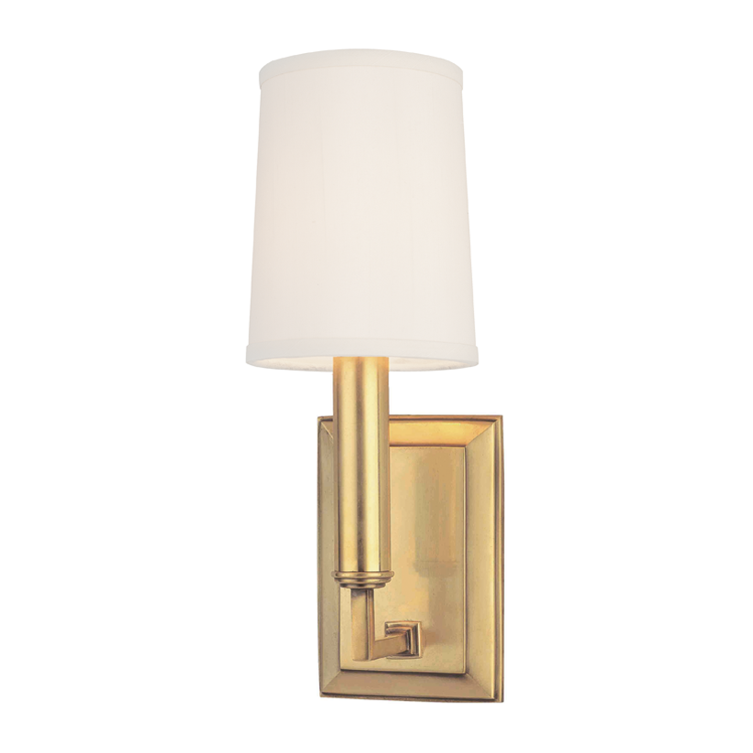 Hudson Valley Lighting Clinton 1 Light 4 inch Wall Sconce Wall Light