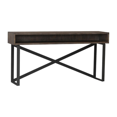 Fairfield Rustique Open Storage Console Table
