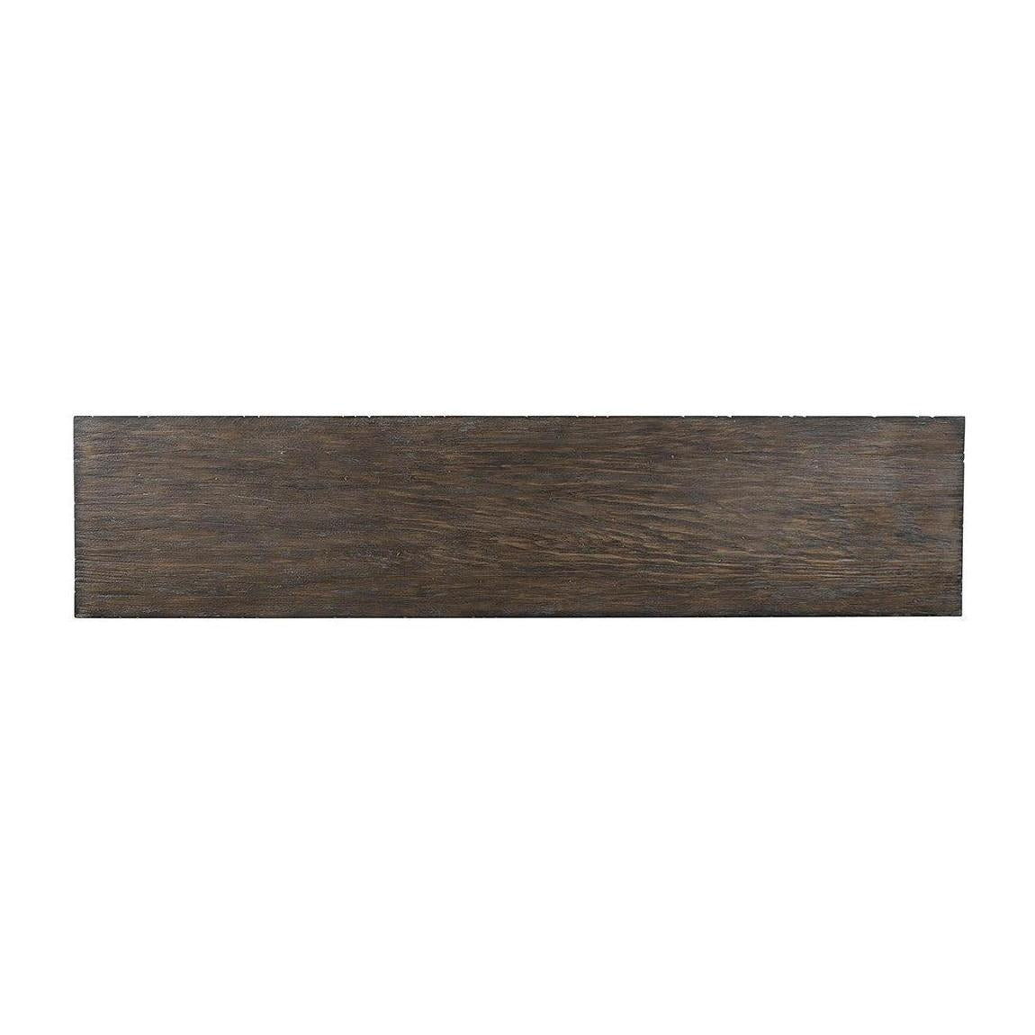Fairfield Rustique Open Storage Console Table