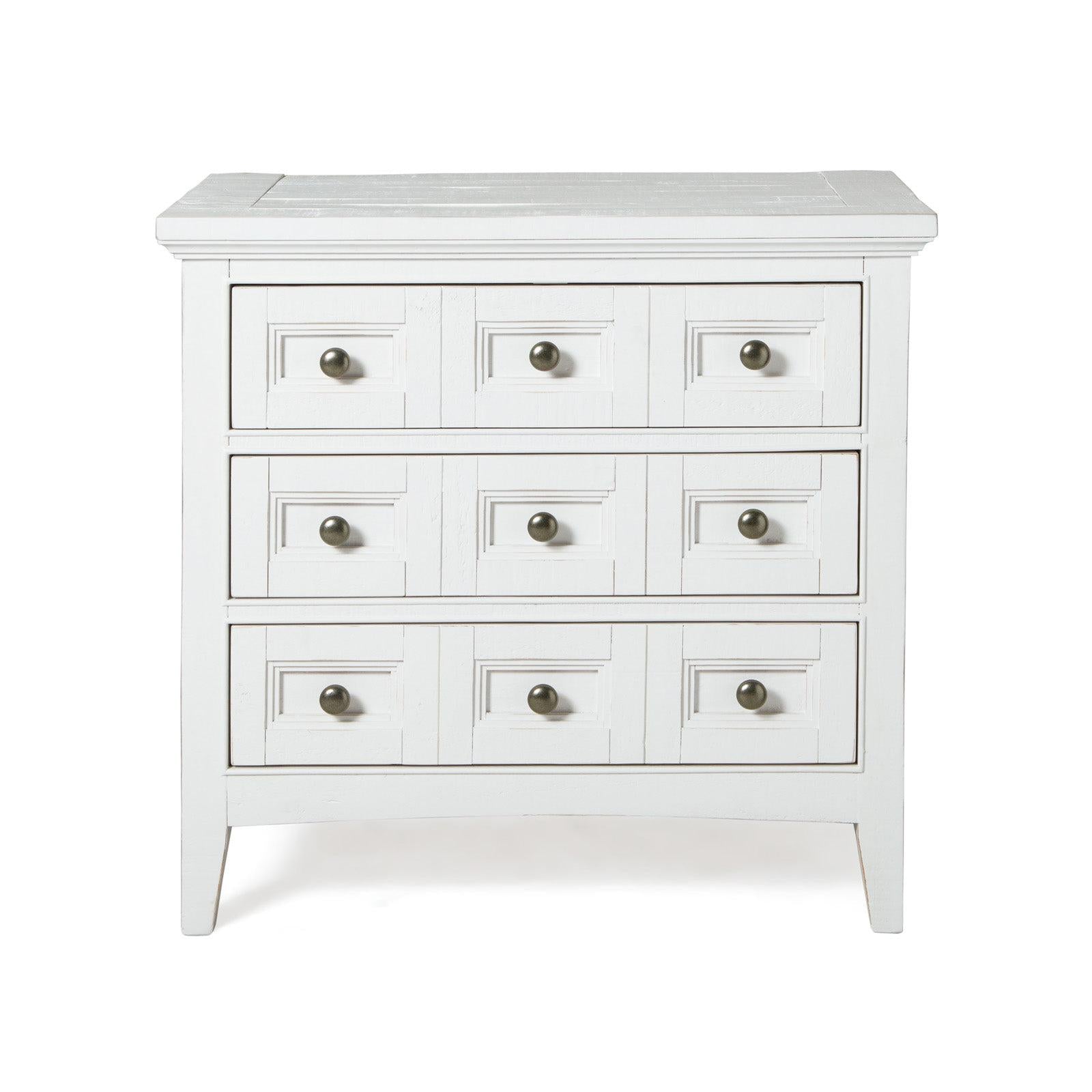 Magnussen Home Heron Cove Chalk White & Dovetail Grey Nightstand