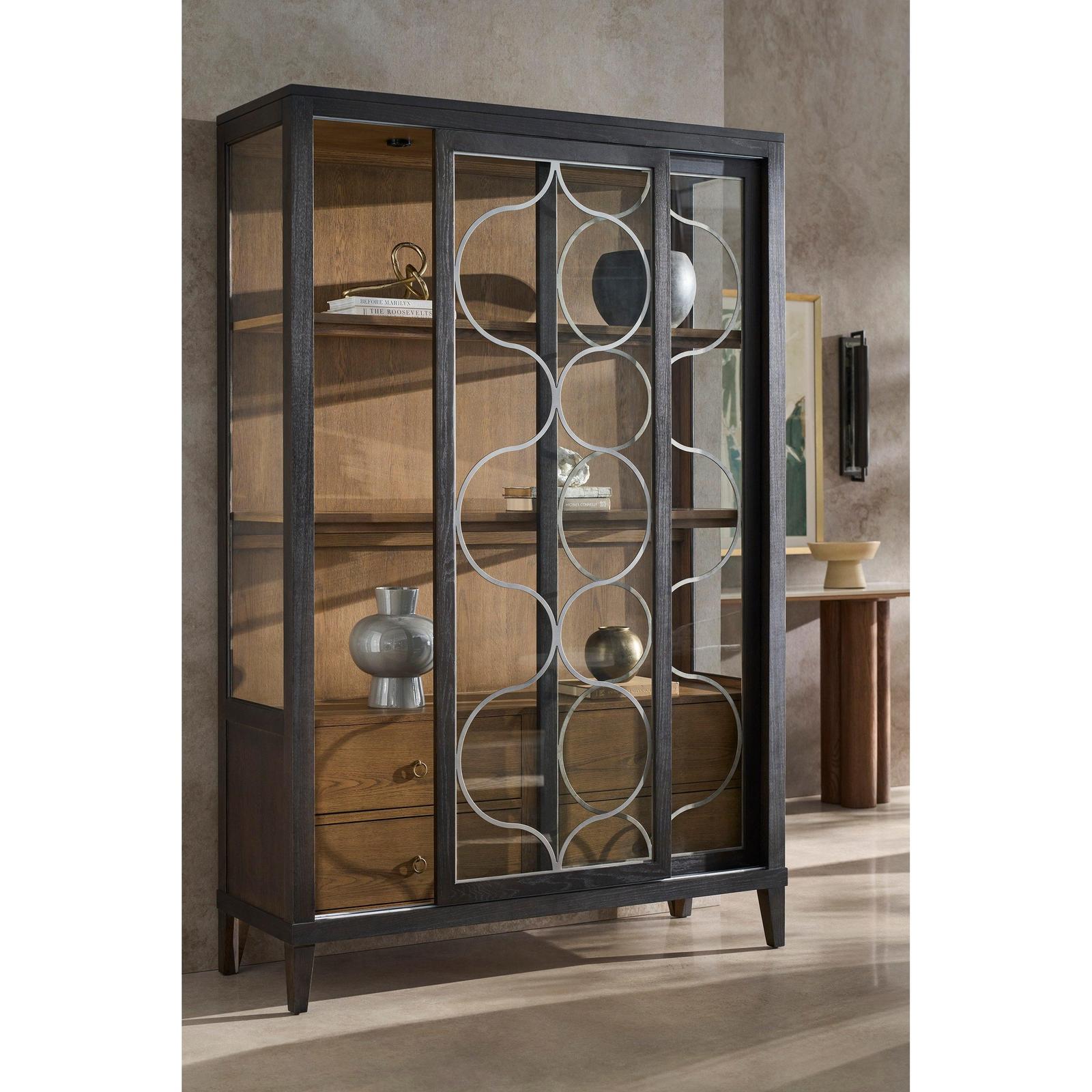 Fairfield Thea Curio with Sliding Door