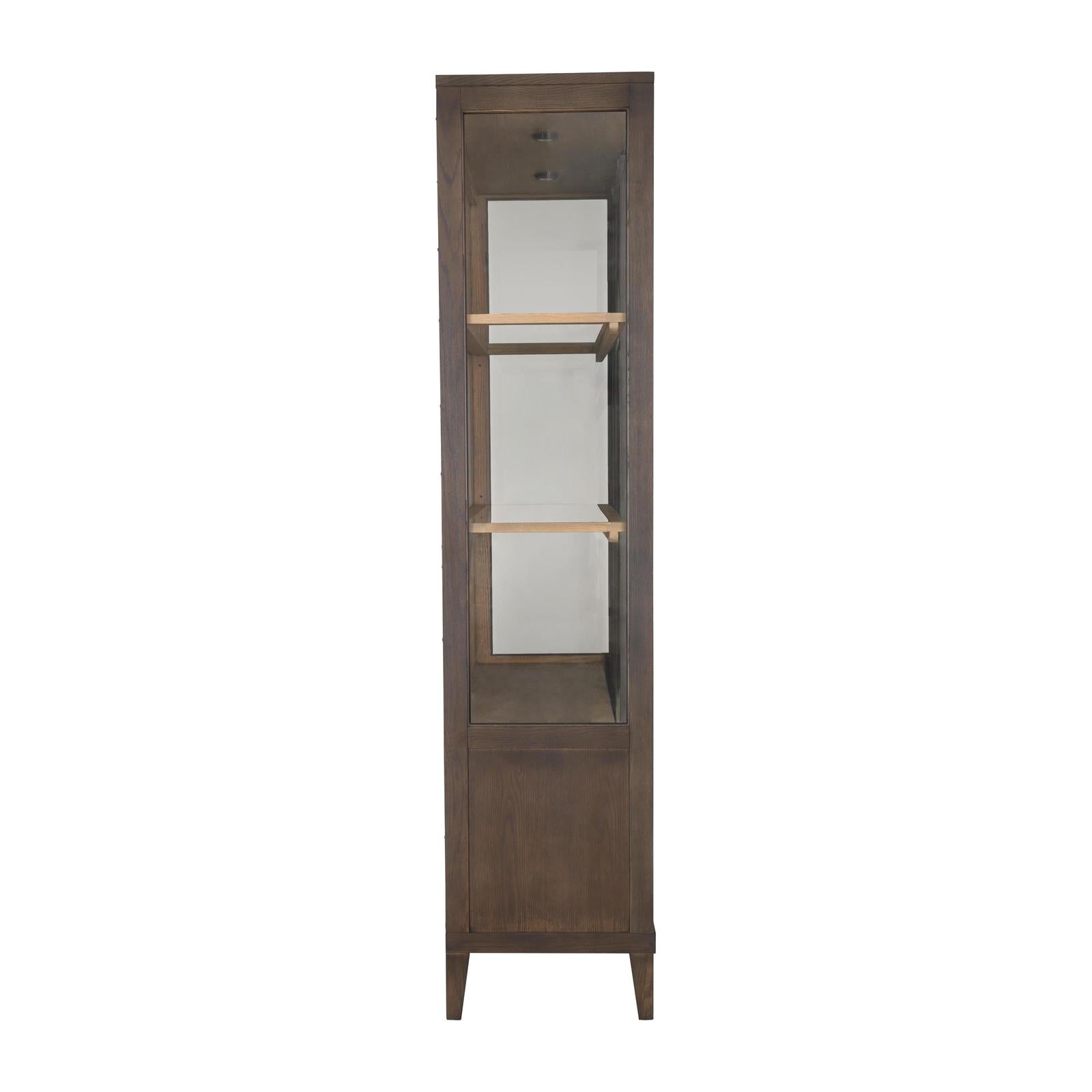 Fairfield Thea Curio with Sliding Door