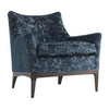 Arteriors Ferguson Chair Peacock Chenille Walnut