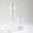 Global Views Etched Greek Key Vase Hurricane Clearance