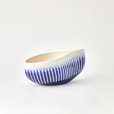 Global Views Giant Cobalt Teardrop Bowl