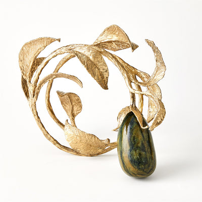 Global Views Stone Fruit Sculpture