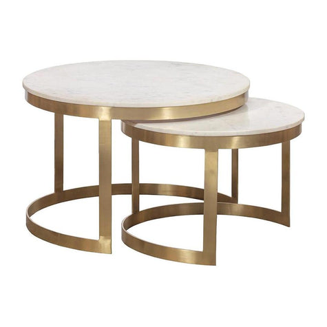 Fairfield Sundries Sundries Stone Inlay Nesting Cocktail